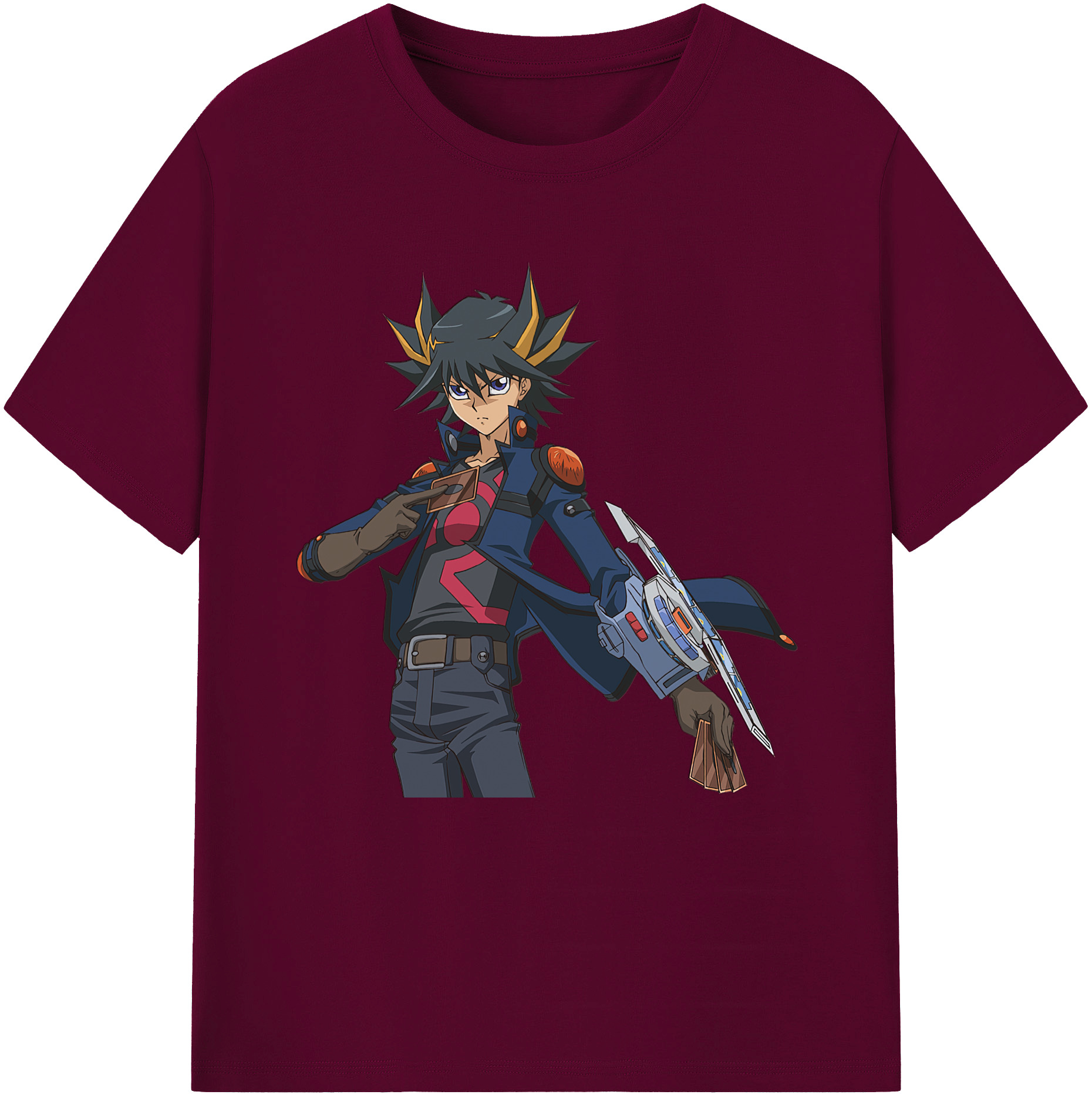 （画像用） 遊☆戯☆王 Yu-Gi-Oh! レディースカジュアルプリントTシャツ（綿100％）